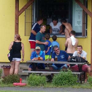 Poslední zápas a oslava postupu do B třídy