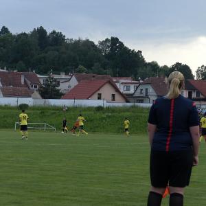Poslední zápas a oslava postupu do B třídy