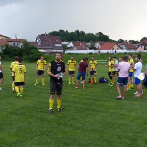 Poslední zápas a oslava postupu do B třídy